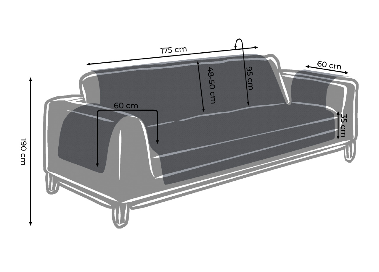 4SOFA 175X190