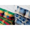 Coppia Federe Cuscino Letto Bottoni Laterali 100% Cotone Disegno Scotland 41 COPERTINA FEDERE SCOTLAND