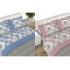 Completo Lenzuola Letto Matrimoniale 100% Cotone Made Italy Dis. Sonia CN 46 COPERTINA LENZ SONIA
