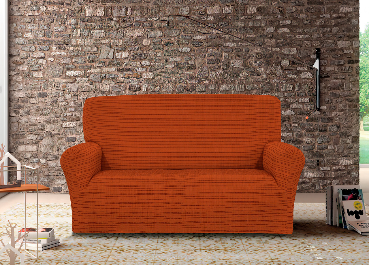 COPRIDIVANO FANNY COLORI ARANCIO