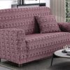 Copridivano Antimacchia Elasticizzato Divano Penisola Angolare Componibile Fantasy 3572 COPRIDIVANO FANTASY BORDEAUX