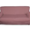 Coppia Copriseduta Antimacchia Elasticizzato Tinta Unita Modello Magic 1186 COPRIDIVANO ROSA ANTICO