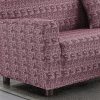 Copridivano Antimacchia Elasticizzato Divano Penisola Angolare Componibile Fantasy 3574 DETTAGLIO COPRIDIVANO FANTASY BORDEAUX