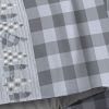 Completo Lenzuola Flanella Pensieri Delicati 100% Cotone Disegno Canada 26 DETT 3 LENZ FLANELLA CANADA GRIGIO
