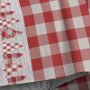 Completo Lenzuola Flanella Pensieri Delicati 100% Cotone Disegno Canada 30 DETT 3 LENZ FLANELLA CANADA ROSSO