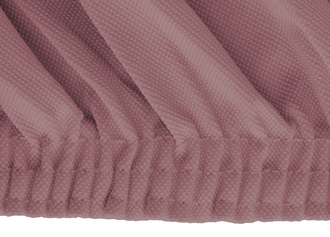 Coppia Copriseduta Antimacchia Elasticizzato Tinta Unita Modello Magic 1138 DETT ELASTICO ROSA ANTICO