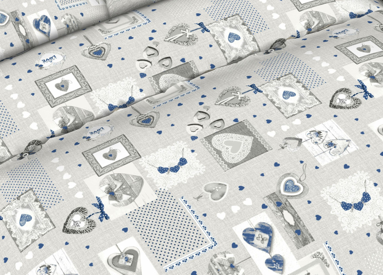DETT LENZ 2 SHABBY STYLE AZZURRO CN