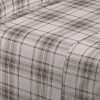 Completo Lenzuola In 100% Cotone Made In Italy Dis Scozzese Kilt 158 DETT LENZ KILT BEIGE 2