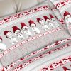 Completo Lenzuola In Morbida Flanella Made Italy Disegni Vari Modello C.N. 97 DETT LENZ SNOWFANTASY