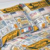 Completo Lenzuola In 100% Cotone Fantasia Vintage 31 DETT LENZ VINTAGE FEDERE
