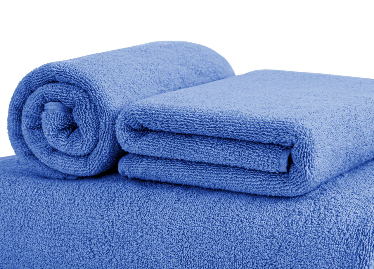 Asciugamani Salvietta Bagno In Morbida Spugna Modello Sophie Colore Blu Navy 32 DETT SALVIETTA SOPHIE BLU NAVY