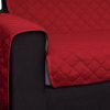 Copridivano Con Penisola Antimacchia Trapuntato Modello Star Colore Bordeaux 59 DETT STAR BORDEAUX