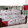 Copridivano E Copripoltrona Trapuntato Reversibile Modello Kino Colore Bordeaux 84 DIV 3P KINO BORDEAUX