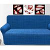 Copridivano In Tessuto Jacquard Elasticizzato Ottima Vestibilità Modello Otello 20 GRANADA BLU