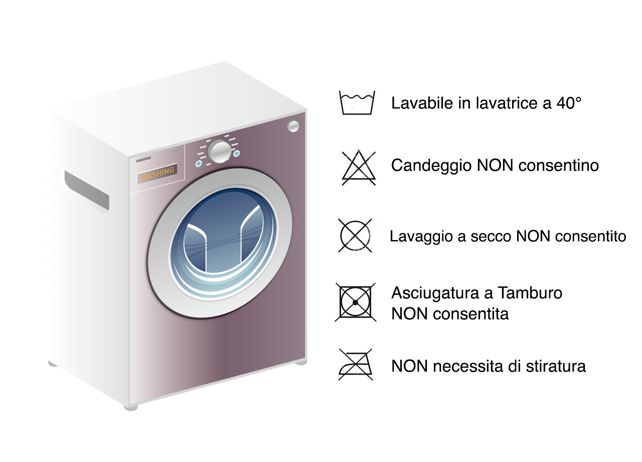 Coppia 2 Federe Cuscino Letto Sfoderabili Elasticizzate Anallergiche Bamboo 3 ISTRUZIONI LAVAGGIO COPRIMATERASSO SOGNO