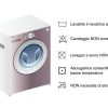 Completo Lenzuola In 100% Cotone Disegno Unicorno 36 ISTRUZIONI LAVAGGIO DIV SV