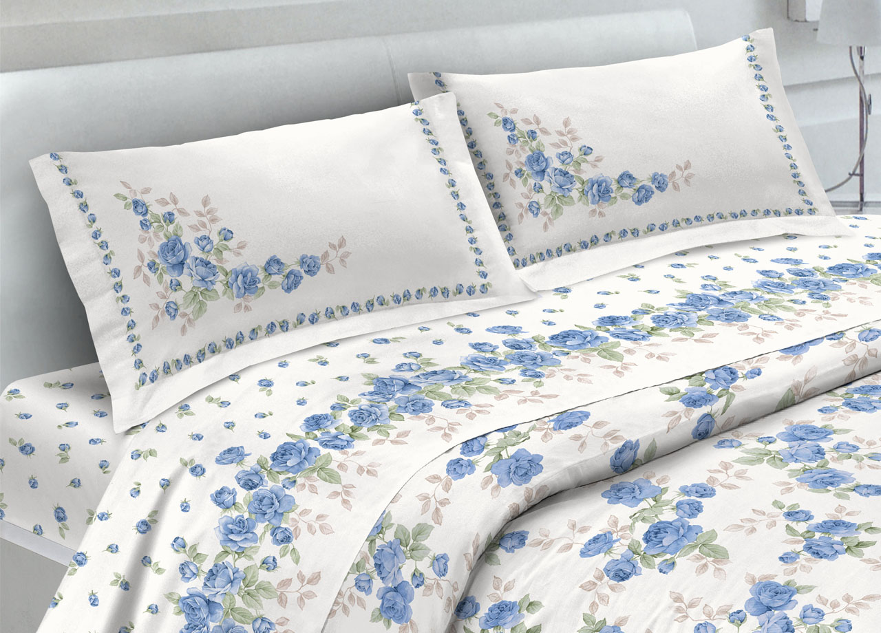 LENZUOLA CLOE AZZURRO