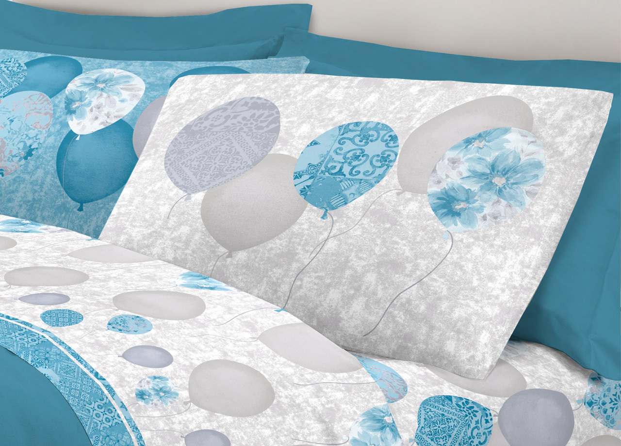 LENZUOLA PALLONCINI AZZURRO DETT1