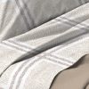 LENZUOLA TARTAN BEIGE DETTAGLIO 3