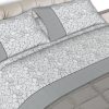 Completo Lenzuola In Morbida Flanella Made Italy Disegni Vari Modello C.N. 74 LENZ FLAN CRACK GRIGIO