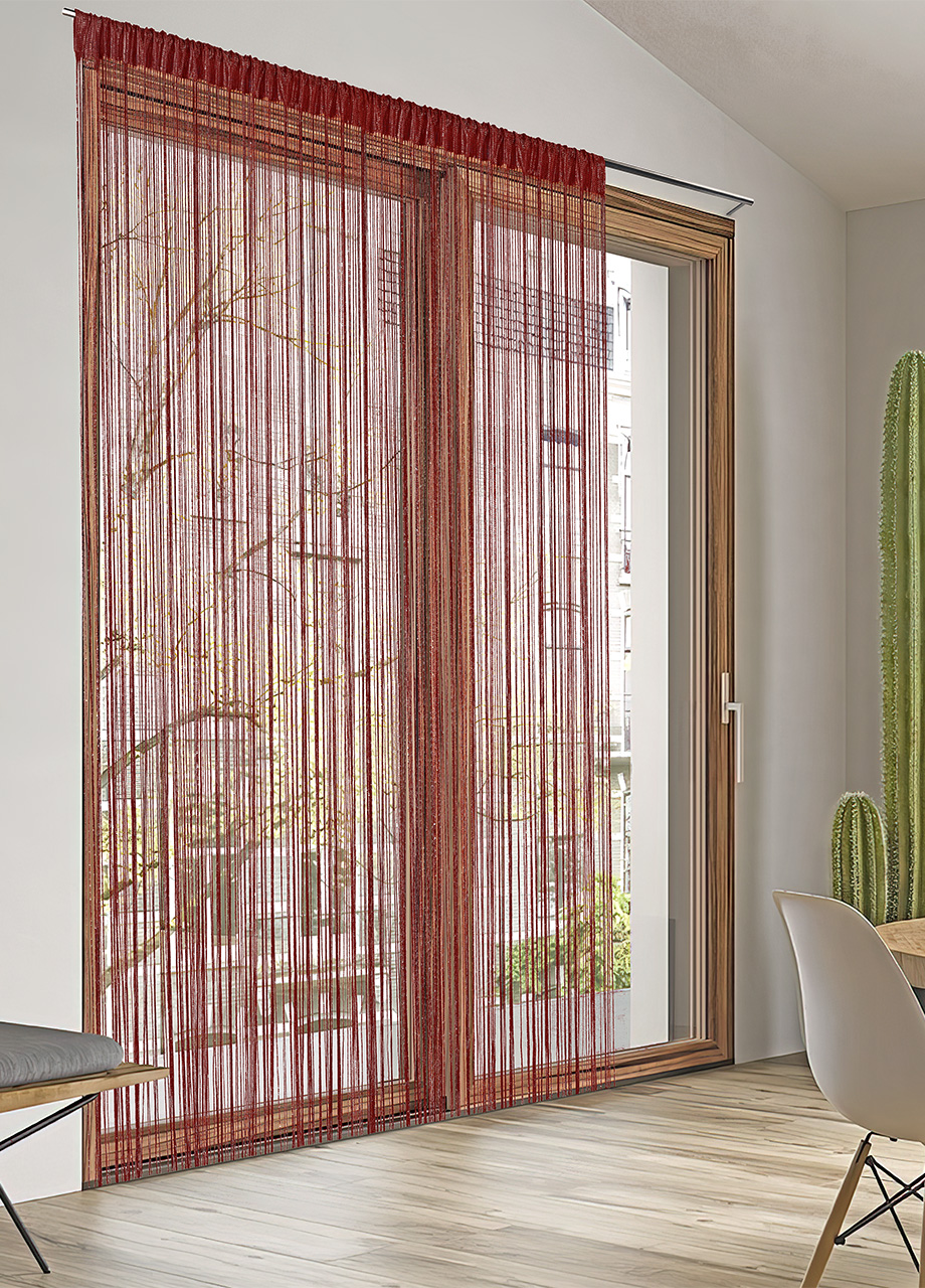 MULTISTRING SILVER BORDEAUX AMBIENTE