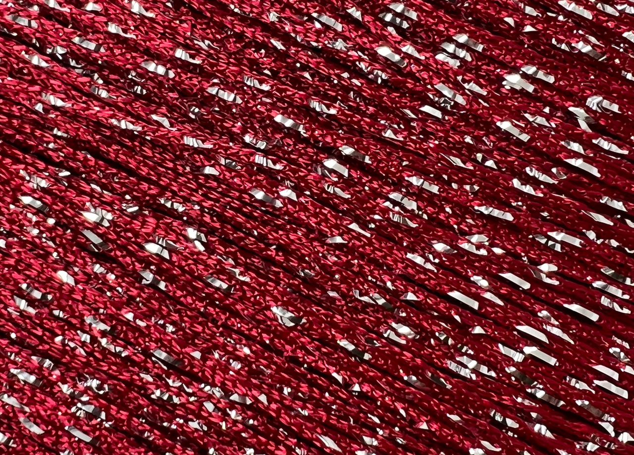 MULTISTRING SILVER BORDEAUX DET