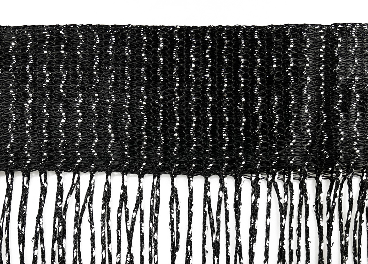 MULTISTRING SILVER NERO FASCIA