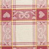 Tovaglia Salotto/Cucina Jacquard Modello Dama Made In Italy 405 P11 DET DAMA ROSSO