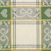 Tovaglia Salotto/Cucina Jacquard Modello Dama Made In Italy 406 P11 DET DAMA VERDE