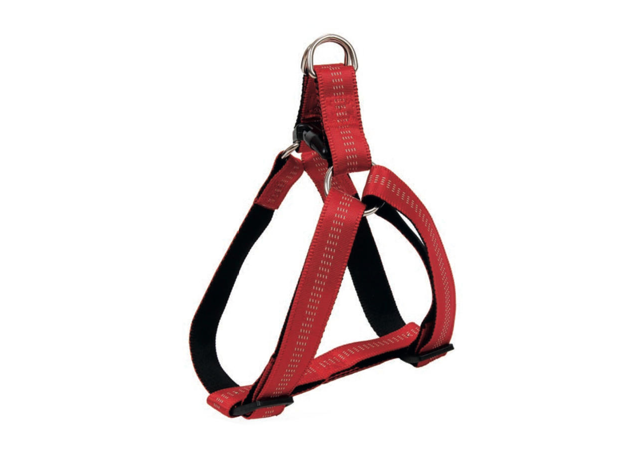Pettorina Per Cani Regolabile E Resistente Modello Color Doggy 182 PETTORINA ROSSO
