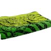 Telo Mare Jacquard Spugna Asciugamano Spiaggia Disegno Life Tree 79 PIEGATO LIFE TREE VERDE