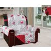 Copridivano E Copripoltrona Trapuntato Reversibile Modello Kino Colore Bordeaux 79 POLTR KINO BORDEAUX 2
