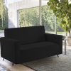 Copridivano Tinta Unita Elasticizzato Antimacchia Modello Sagomato Colore Nero 155 SAGOMATO NERO
