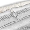Completo Lenzuola 100% Cotone Made Italy Fantasia Cell C.N. 72 SET LENZUOLA CELL GRIGIO DETT2