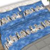 SET LENZUOLA GATTI AZZURRO