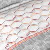 Completo Lenzuola 100% Cotone Made Italy Fantasia Nest C.N. 53 SET LENZUOLA NEST GRIGIO DETT