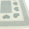 Tappeto Bagno Doccia Spugna Tappetino Assorbente Cotone Pelo Corto Mod. Love O.B 140 TAP LOVE GRIGIO DETT