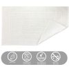 Tappeto Bagno Doccia Spugna Tinta Unita Torino Tappetino Super Assorbente In Cotone Pelo Corto Con Greca 7308 TAP TORINOO BIANCO CARATTERISTICHE
