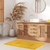 Tappeto Bagno Doccia Spugna Tinta Unita Torino Tappetino Super Assorbente In Cotone Pelo Corto Con Greca 7379 TAP TORINOO GIALLO AMBIENT