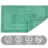 Tappeto Bagno Doccia Spugna Tinta Unita Torino Tappetino Super Assorbente In Cotone Pelo Corto Con Greca 7387 TAP TORINOO VERDE CARATTERISTICHE