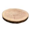 Dischetto Legno Rotondo Base Tronco Decorativo Sottopiatto Sottobicchiere - Thumbnail Image 582