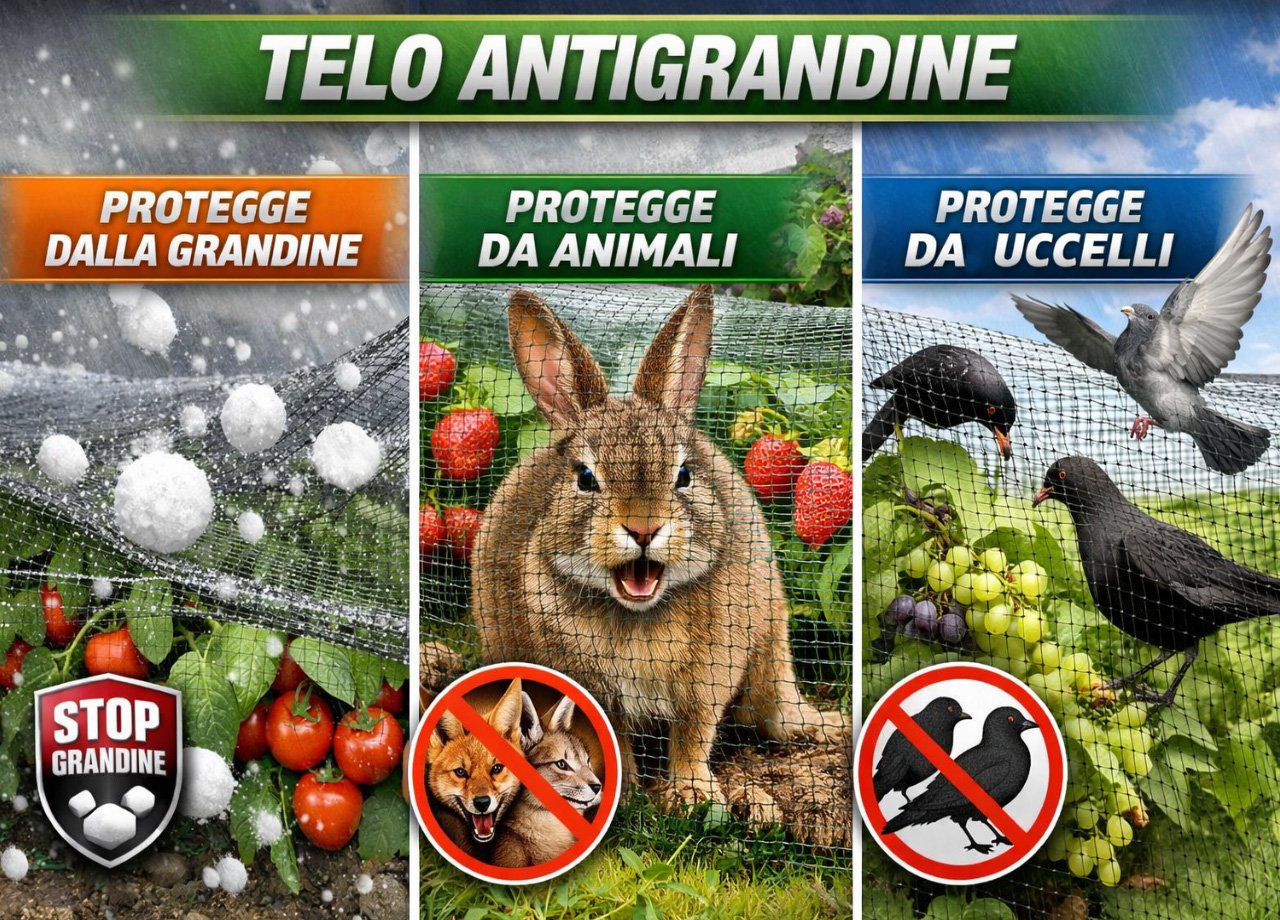 Rotolo Telo Anti Grandine Verde Ammortizzante Rete Protettiva Auto E Orto 59 Rotolo Telo Anti Grandine Verde Ammortizzante Rete Protettiva Auto E Orto - immagine 184