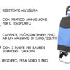 Carrello Spesa Con Ruote Trolley Portaspesa Con Manico Romeo - Thumbnail Image 458