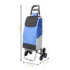 Carrello Spesa Con Ruote Trolley Portaspesa Con Manico Romeo - Thumbnail Image 459
