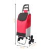Carrello Spesa Con Ruote Trolley Portaspesa Con Manico Romeo - Thumbnail Image 462