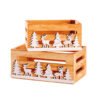 Set 2 Cassette Natale Legno Scatola Confezione Pacco Natalizio Vanninge - Thumbnail Image 324