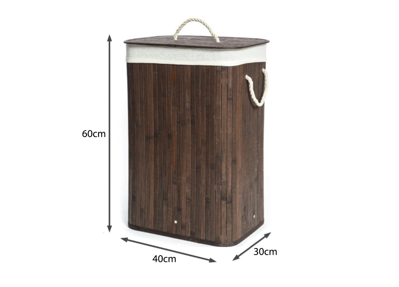 Cesta Portabiancheria Con Coperchio Contenitore Multiuso Bamboo Tinta Unita 33 Cesta Portabiancheria Con Coperchio Contenitore Multiuso Bamboo Tinta Unita - immagine 453
