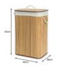 Cesta Portabiancheria Con Coperchio Contenitore Multiuso Bamboo Tinta Unita 42 Cesta Portabiancheria Con Coperchio Contenitore Multiuso Bamboo Tinta Unita - Thumbnail Image 455