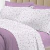 Completo Lenzuola Letto 100% Cotone Italy 3027 Disegno Melody - Thumbnail Image 30