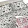 Completo Lenzuola Letto 100% Cotone Made Italy Disegno Animalier CN 131 Completo Lenzuola Letto 100% Cotone Made Italy Disegno Animalier CN - Thumbnail Image 1